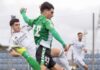 Crónica| Real Madrid 1-2 Betis Juvenil: Curro Macías marca en el 93′ y envía al Betis a la Final Four de la Copa del Rey José Antonio Morante a punto de chutar | Fuente: Real Betis