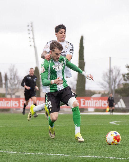 Óscar Masqué en el área | Fuente: Real Betis