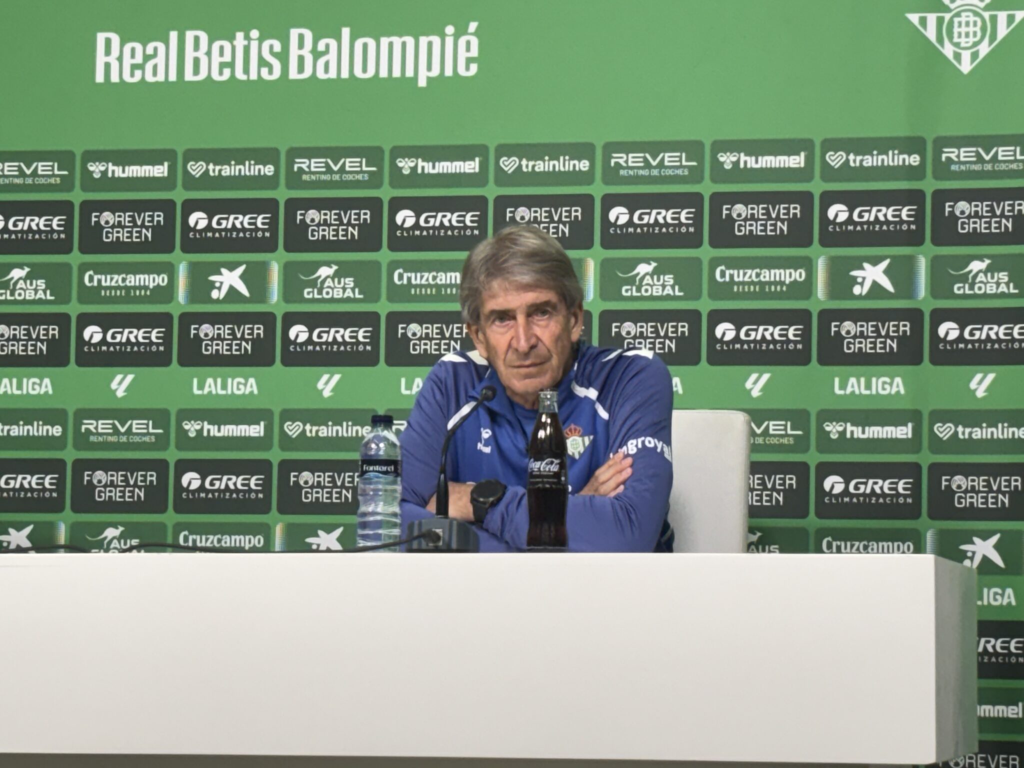 Pellegrini avisa antes del derbi: «No hay que caer en provocaciones»