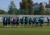 Los canteranos invaden el entrenamiento del Real Betis