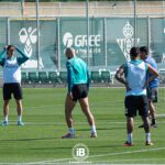 Imagen del entrenamiento del Real betis el dia 2 de Abril de 2026