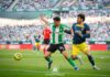 Pablo Fornals ya es centenario con el Real Betis Balompié Pablo Fornals en el encuentro ante el RCD Espanyol