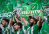La afición del Betis vuelve a demostrar que no tiene techo Imagen: Fernando Vazquez